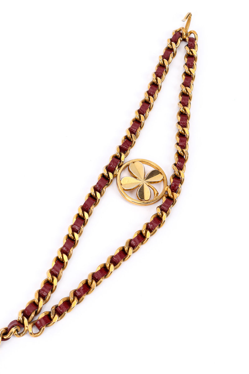 Chanel Clover Gold Chain Pendant Necklace 03P – AMORE Vintage Tokyo